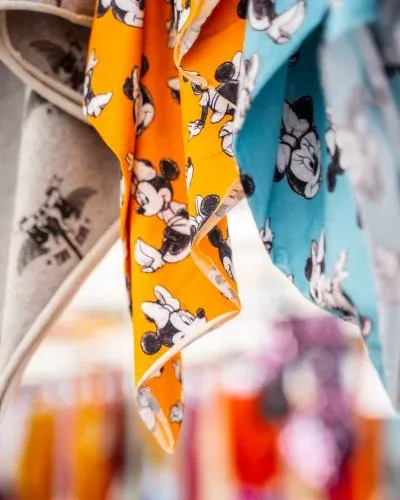 Disney-Stoffe mit Minnie Mouse Motiven